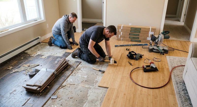 Bamboo Flooring Installation in Johnstown, PA