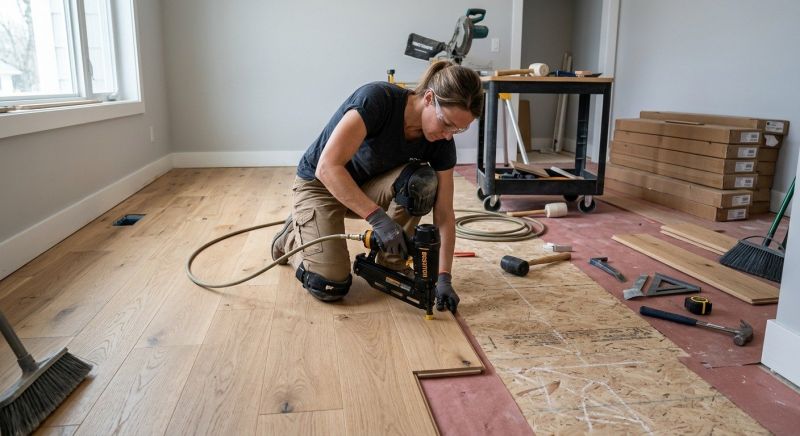 Hardwood Floor Installation in Carrolltown, PA
