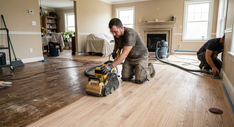 Hardwood Floor Renovation in Johnstown, PA