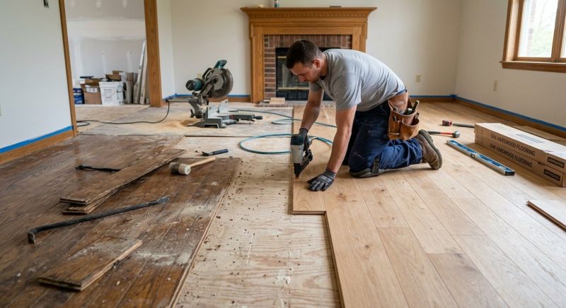 Hardwood Replacement in Carrolltown, PA