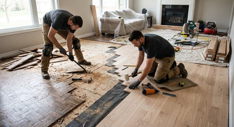 Hardwood Replacement in New Alexandria, PA