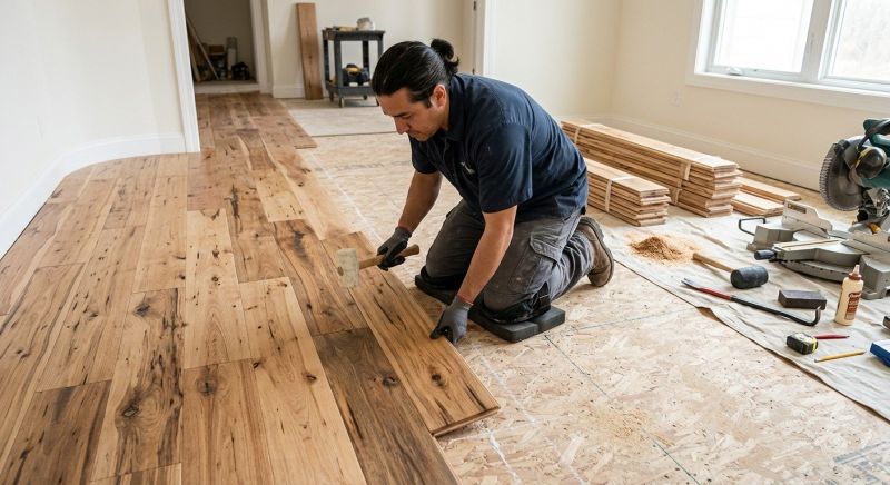 Hickory Floor Installation in Johnstown, PA