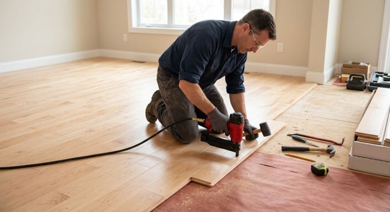 Hickory Floor Installation in Johnstown, PA