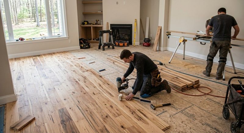Hickory Floor Installation in Johnstown, PA