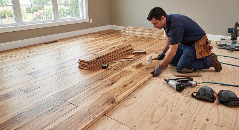 Hickory Floor Installation in Johnstown, PA