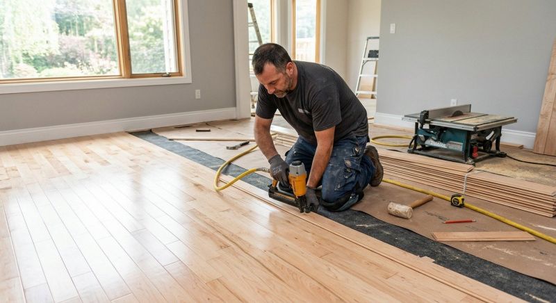 Maple Flooring Installation in Cambria County, PA