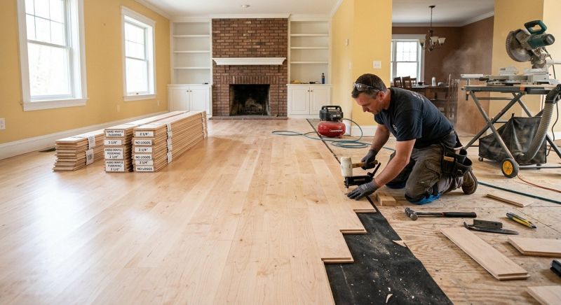 Maple Flooring Installation in Gallitzin, PA