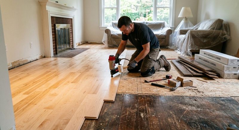 Maple Flooring Installation in Johnstown, PA