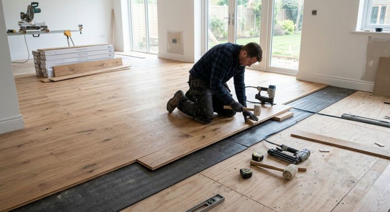Oak Floor Installation in Johnstown, PA