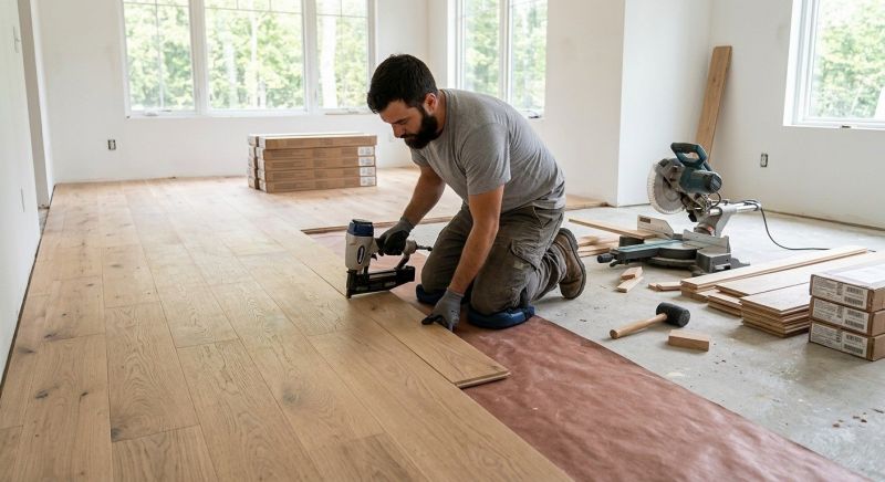 Oak Floor Installation in Johnstown, PA