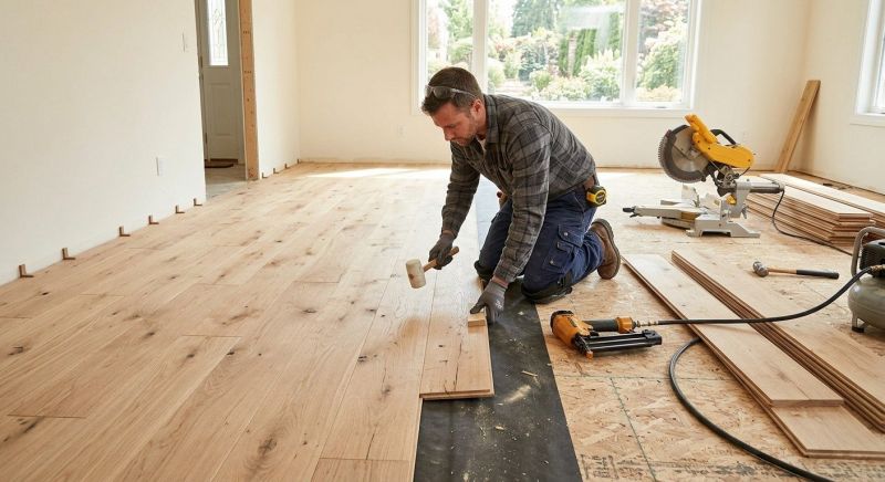 Oak Floor Installation in Somerset, PA