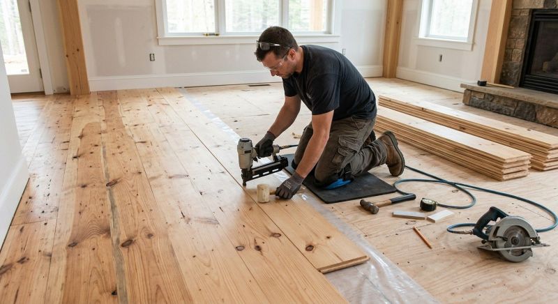 Pine Floor Installation in Johnstown, PA