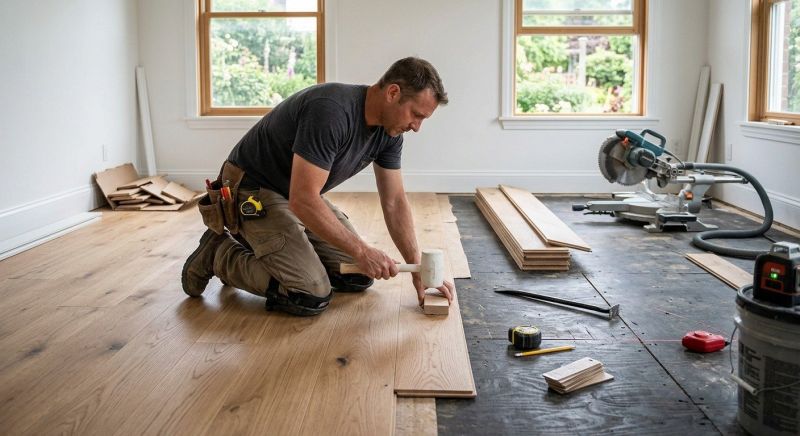 Plank Floor Installation in Johnstown, PA