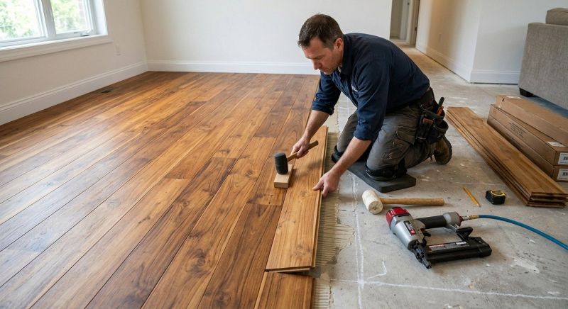 Teak Flooring Installation in Johnstown, PA