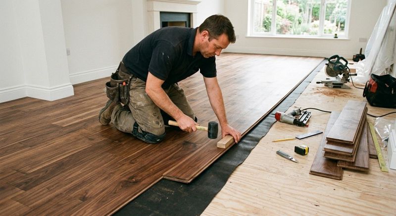 Walnut Flooring Installation in Johnstown, PA