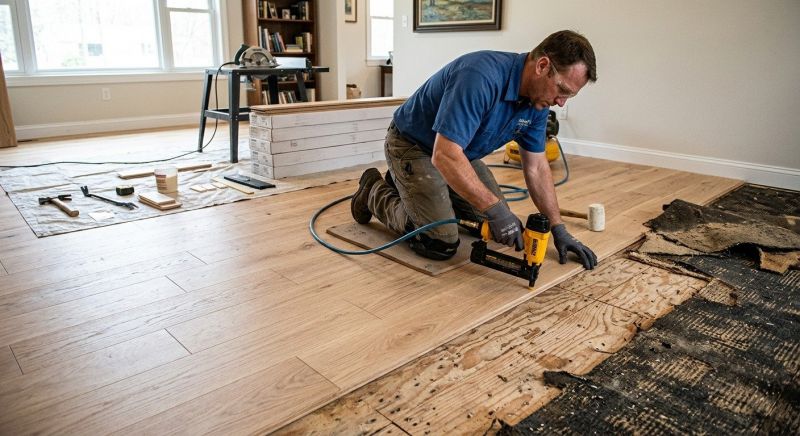 Wood Floor Replacement in Cambria County, PA