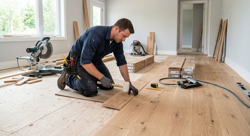 Wood Floor Replacement in Carrolltown, PA