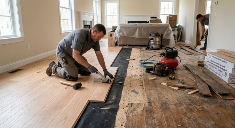 Wood Floor Replacement in Gallitzin, PA