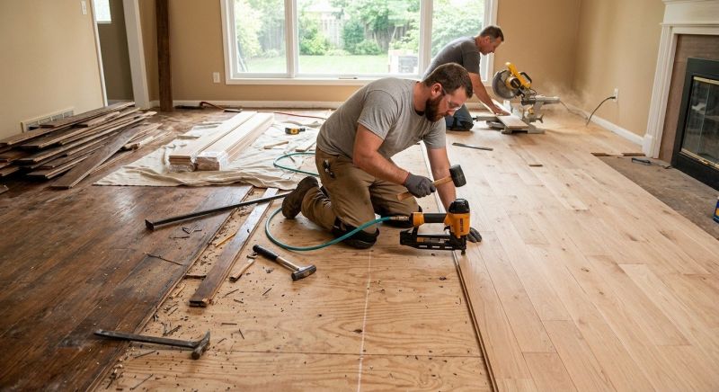 Wood Floor Replacement in Latrobe, PA
